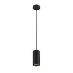 SLV Numinos Phase M Hanglamp Aluminium Zwart 20.1W 1955lm 24D - 930 Warm Wit | Beste Kleurweergave - Dimbaar 