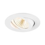 SLV New Tria 68 Spot Aluminium Wit 8.3W 750lm 38D - 930 Warm Wit | Zaagmaat 68mm -  Beste Kleurweergave - Dimbaar 