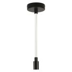 Ledvance Decor Glow Pendel Zwart 9W 450lm - 927 Zeer Warm Wit | 140mm - Beste Kleurweergave