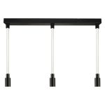 Ledvance Decor Glow Pendel Zwart 28W 1400lm - 927 Zeer Warm Wit | 700mm - Beste Kleurweergave
