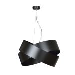 Emibig Hanglamp Vieno Staal Zwart | Geschikt voor 2x E27 - Max 15W