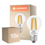Voordeelpak 10x Ledvance Classic LED E27 Peer Filament Helder 11W 1521lm - 840 Koel Wit| Vervangt 100W