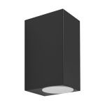 Eglo Wandlamp Jabaga Zwart Up & Down 4W 400lm - 850 Koel Wit | IP44