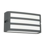 Eglo Wandlamp Camarda Aluminium Antraciet | IP54 - Geschikt voor 1x E27