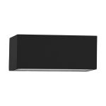 Eglo Wandlamp Spongano Aluminium Zwart Up & Down 5W 600lm - 830-840-850-865 CCT | IP65