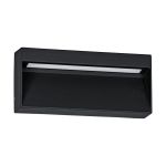 Eglo Wandlamp Maruggio Aluminium Zwart 4W 520lm - 830-840-850-865 CCT | IP65