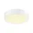 SLV Medo Pro 30 Wand en Plafondlamp Aluminium Wit Rond 10W 1250lm - 930-940 CCT | IP50 - Beste Kleurweergave - Dimbaar 