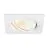SLV New Tria 68 Spot Aluminium Wit Vierkant 11W 700lm 60D - 918-930 Dim To Warm | Zaagmaat 68mm - Beste Kleurweergave