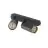 SLV Grip! Aluminium Spot Zwart | Geschikt voor 2x GU10