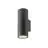 SLV Helia Pro L Wandlamp Aluminium Antraciet 10W 1200lm - 827 Zeer Warm Wit | Buitenverlichting - IP65