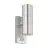 Eglo Wandlamp Riga 5 Roestvrij Staal Up & Down 2W 250lm - 830 Warm Wit | IP44 - Bewegingssensor