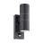 Eglo Wandlamp Riga 5 Staal Antraciet Up & Down 2W 250lm - 830 Warm Wit | IP44 - Bewegingssensor
