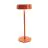 Eglo Tafellamp Simeri Solar Staal Oranje 3W 250lm - 830-860 Afstembaar Wit | IP44 - Aanraak dimbaar - USB-C