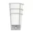 Eglo Wandlamp Breganzo 1 Staal Zilver 2W 230lm - 830 Warm Wit | IP44 - Bewegings- en Lichtsensor