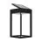 Eglo Wandlamp Suzzara Solar Zwart 6W 800lm - 840 Koel Wit | IP65 - Bewegingssensor