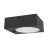Eglo Wandlamp Darfano Solar Zwart 6W 930lm - 840 Koel Wit | IP54 - Dimbaar - Bewegingssensor