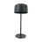 Eglo Tafellamp Roccanova Solar Staal Zwart 2W 270lm - 830 Warm Wit | IP44 - Aanraak dimbaar - USB-C