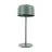 Eglo Tafellamp Roccanova Solar Staal Groen 2W 270lm - 830 Warm Wit | IP44 - Aanraak dimbaar - USB-C