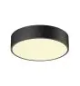 SLV Medo Pro 30 Wand en Plafondlamp Aluminium Zwart Rond 10W 1250lm - 930-940 CCT | IP50 - Beste Kleurweergave - Dimbaar 