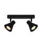 Nordlux Eik 2 Spot Metaal Zwart | Geschikt voor 2x GU10