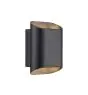 Nordlux Nico 22 Wandlamp Zwart IP54 | Geschikt voor 4x GU10