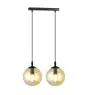 Emibig Hanglamp Cosmo Staal Zwart | Geschikt voor 2x E14 - Max 10W