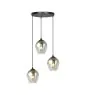 Emibig Hanglamp Istar Staal Zwart | Geschikt voor 3x E27 - Max 10W