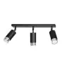 Emibig Plafondlamp Hiro Staal Zwart | Geschikt voor 3x GU10 - Max 10W