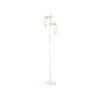Eglo Vloerlamp Townshend Staal Wit Hout | IP20 - Geschikt voor 2x E27 