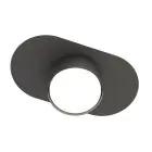Emibig Plafondlamp Stilo Staal Zwart | Geschikt voor 1x GX53 - Max 12W