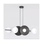 Emibig Hanglamp Volum Staal Zwart | Geschikt voor 6x G9 - Max 8W