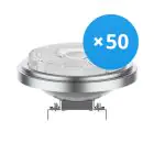 Voordeelpak 50x Noxion Spot LED Spot G53 AR111 7.2W 450lm 40D - 918-927 Dim To Warm | Beste Kleurweergave - Dimbaar - Vervangt 50W