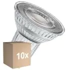 Voordeelpak 10x Ledvance LED Spot GU10 PAR16 6.1W 575lm 60D - 930 Warm Wit | Beste Kleurweergave - Dimbaar - Vervangt 80W