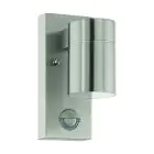 Eglo Wandlamp Riga 5 Roestvrij Staal 2W 250lm - 830 Warm Wit | IP44 - Bewegingssensor