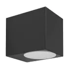 Eglo Wandlamp Jabaga Zwart 4W 400lm - 830 Warm Wit | IP44