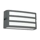 Eglo Wandlamp Camarda Aluminium Antraciet | IP54 - Geschikt voor 1x E27
