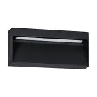 Eglo Wandlamp Maruggio Aluminium Zwart 4W 520lm - 830-840-850-865 CCT | IP65