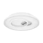 Eglo Wand en Plafondlamp Tiriolo Staal Wit Zilver 14W 1800lm - 840 Koel Wit | IP20 